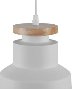 Outlet Lampa wisząca NEVA Metal Biały Wszystkie Lampy|Lampy Wiszące