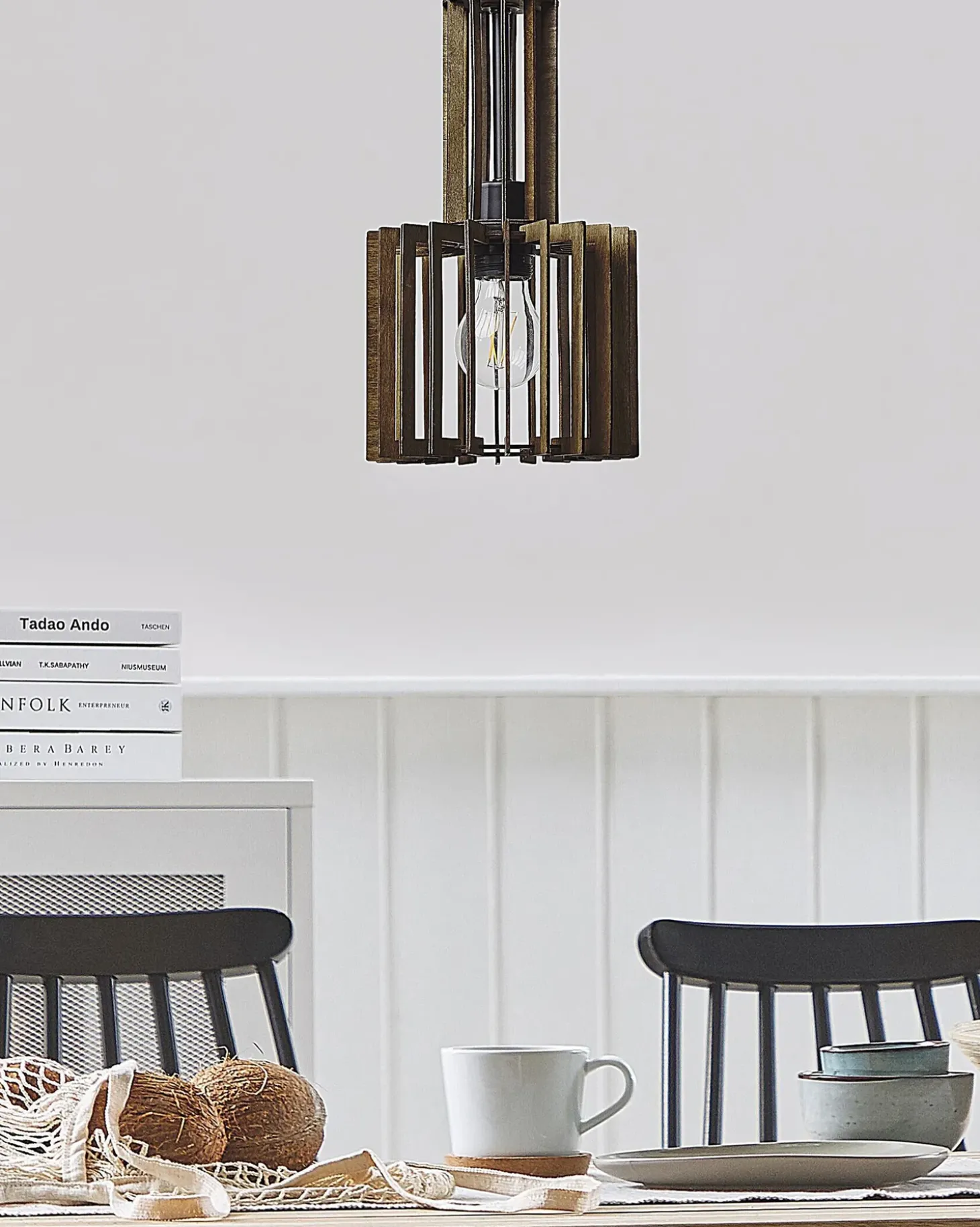 Clearance Lampa wisząca NIARI Ciemnobrązowy Wszystkie Lampy|Lampy Wiszące