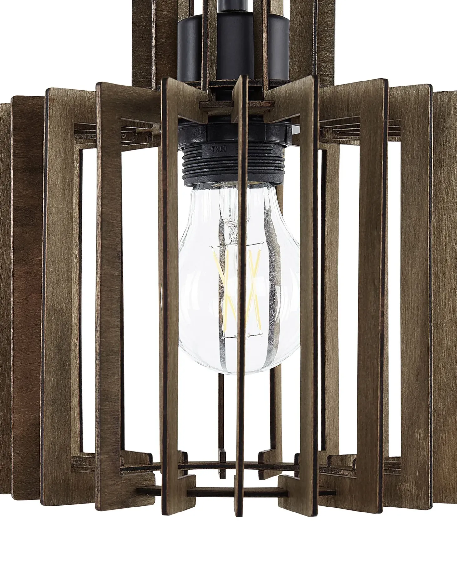 Clearance Lampa wisząca NIARI Ciemnobrązowy Wszystkie Lampy|Lampy Wiszące