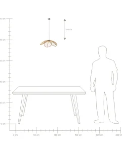 Discount Lampa wisząca NIGUA Rattan Wszystkie Lampy|Lampy Wiszące