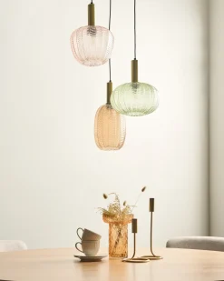 Best Lampa wisząca NJORO Szkło Wszystkie Lampy|Lampy Wiszące