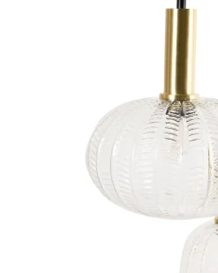 New Lampa wisząca NJORO Szkło Przezroczysty Wszystkie Lampy|Lampy Wiszące