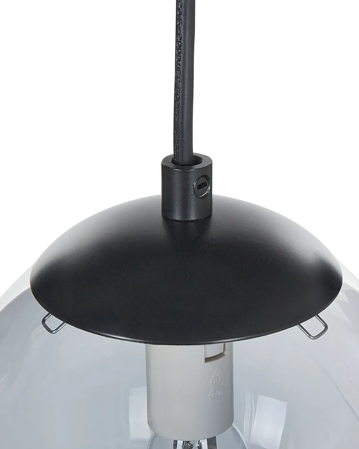 Clearance Lampa wisząca NOEL Szkło Czarny Wszystkie Lampy|Lampy Wiszące