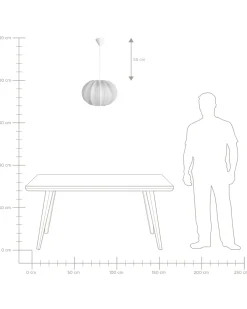 Outlet Lampa wisząca OKER Wszystkie Lampy|Lampy Wiszące