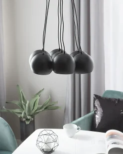 Hot Lampa wisząca OLZA Metal Czarny Wszystkie Lampy|Lampy Wiszące