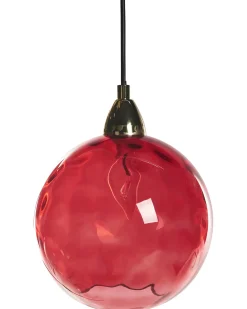 Clearance Lampa wisząca PABELLON Szkło Czerwony Wszystkie Lampy|Lampy Wiszące