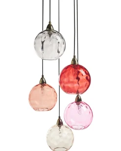 Clearance Lampa wisząca PABELLON Szkło Czerwony Wszystkie Lampy|Lampy Wiszące