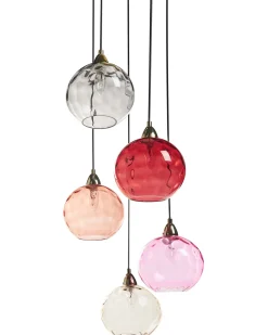 Clearance Lampa wisząca PABELLON Szkło Czerwony Wszystkie Lampy|Lampy Wiszące