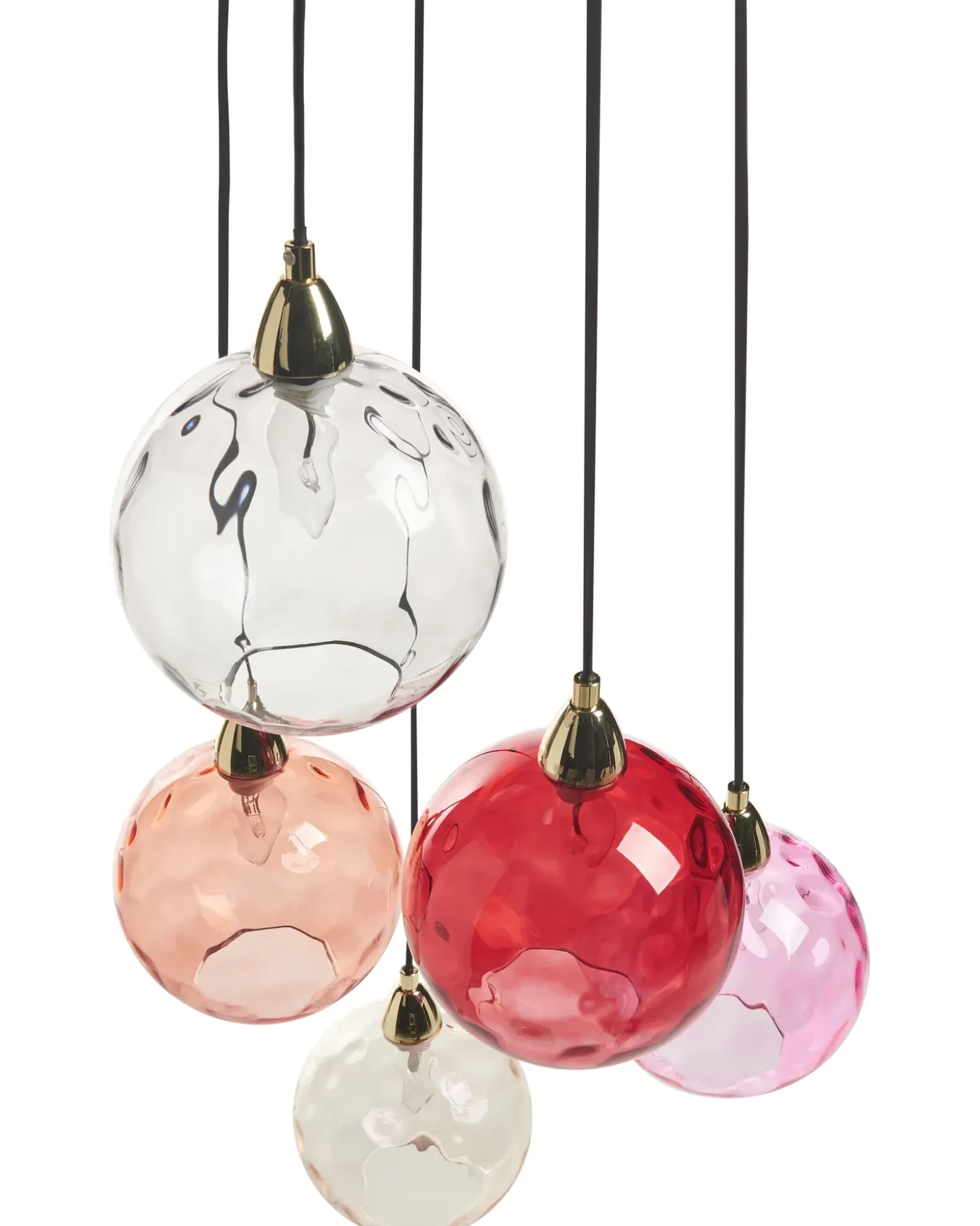 Clearance Lampa wisząca PABELLON Szkło Czerwony Wszystkie Lampy|Lampy Wiszące