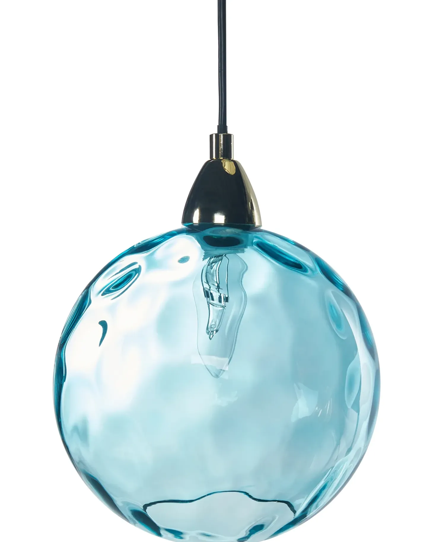 Sale Lampa wisząca PABELLON Szkło Niebieski Wszystkie Lampy|Lampy Wiszące