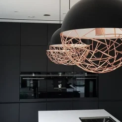 Discount Lampa wisząca PADMA Metal Czarny Wszystkie Lampy|Lampy Wiszące