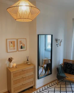 Discount Lampa wisząca PALMETTO Bawełna Wszystkie Lampy|Lampy Wiszące