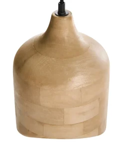 Clearance Lampa wisząca PANDU Drewno mango Jasno Wszystkie Lampy|Lampy Wiszące