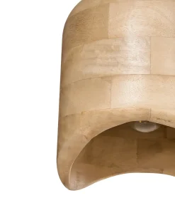 Clearance Lampa wisząca PANDU Drewno mango Jasno Wszystkie Lampy|Lampy Wiszące