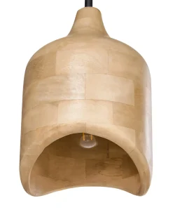 Clearance Lampa wisząca PANDU Drewno mango Jasno Wszystkie Lampy|Lampy Wiszące