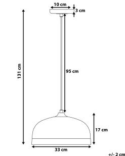 Online Lampa wisząca PARINA Metal Czarny Wszystkie Lampy|Lampy Wiszące