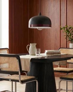 Online Lampa wisząca PARINA Metal Czarny Wszystkie Lampy|Lampy Wiszące