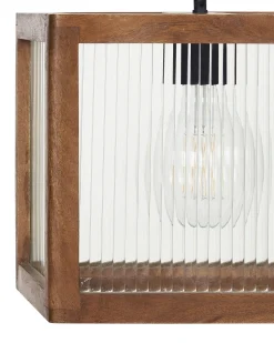 Discount Lampa wisząca PENNA Drewno mango Wszystkie Lampy|Lampy Wiszące