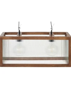 Discount Lampa wisząca PENNA Drewno mango Wszystkie Lampy|Lampy Wiszące