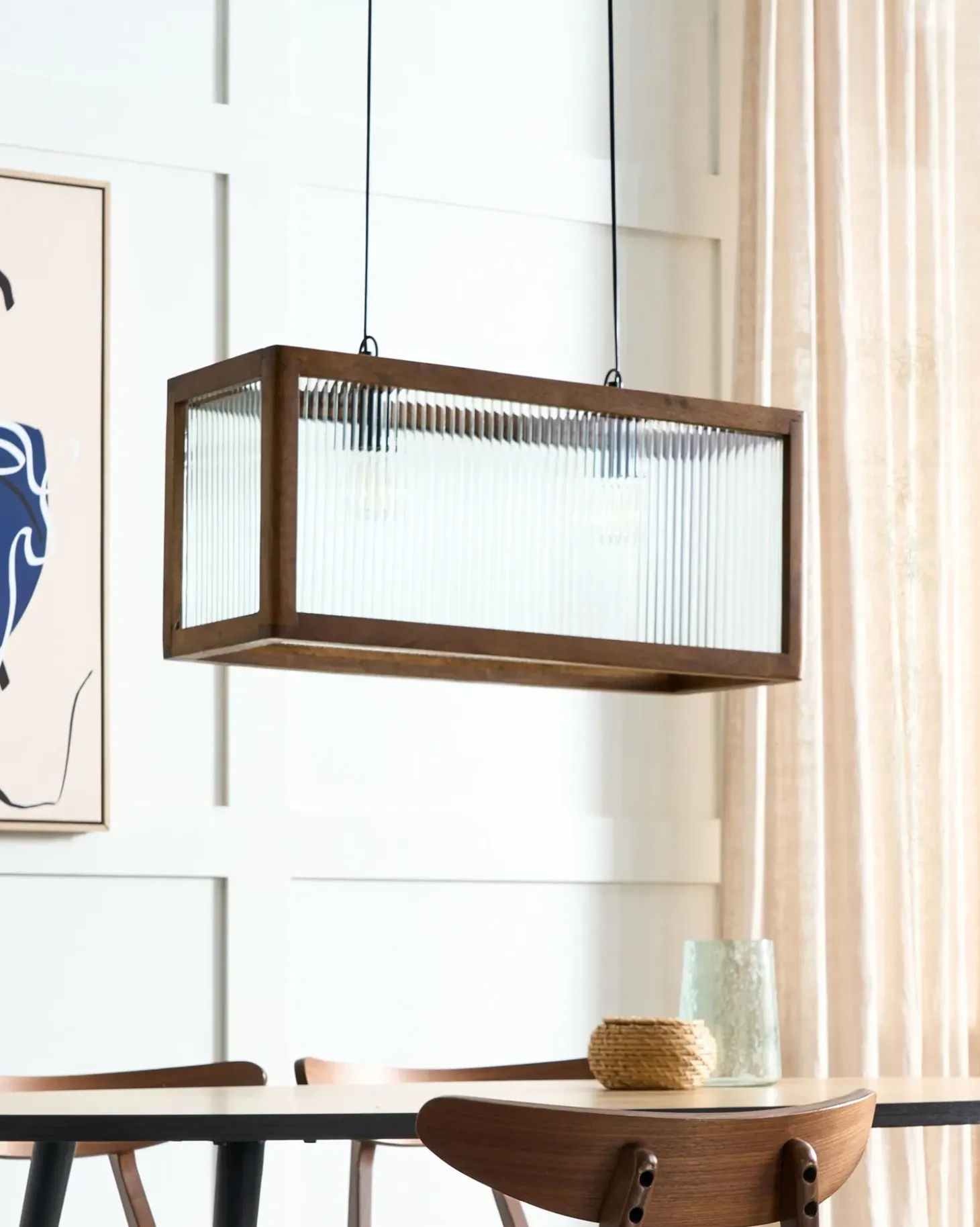 Discount Lampa wisząca PENNA Drewno mango Wszystkie Lampy|Lampy Wiszące