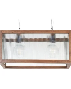 Discount Lampa wisząca PENNA Drewno mango Wszystkie Lampy|Lampy Wiszące