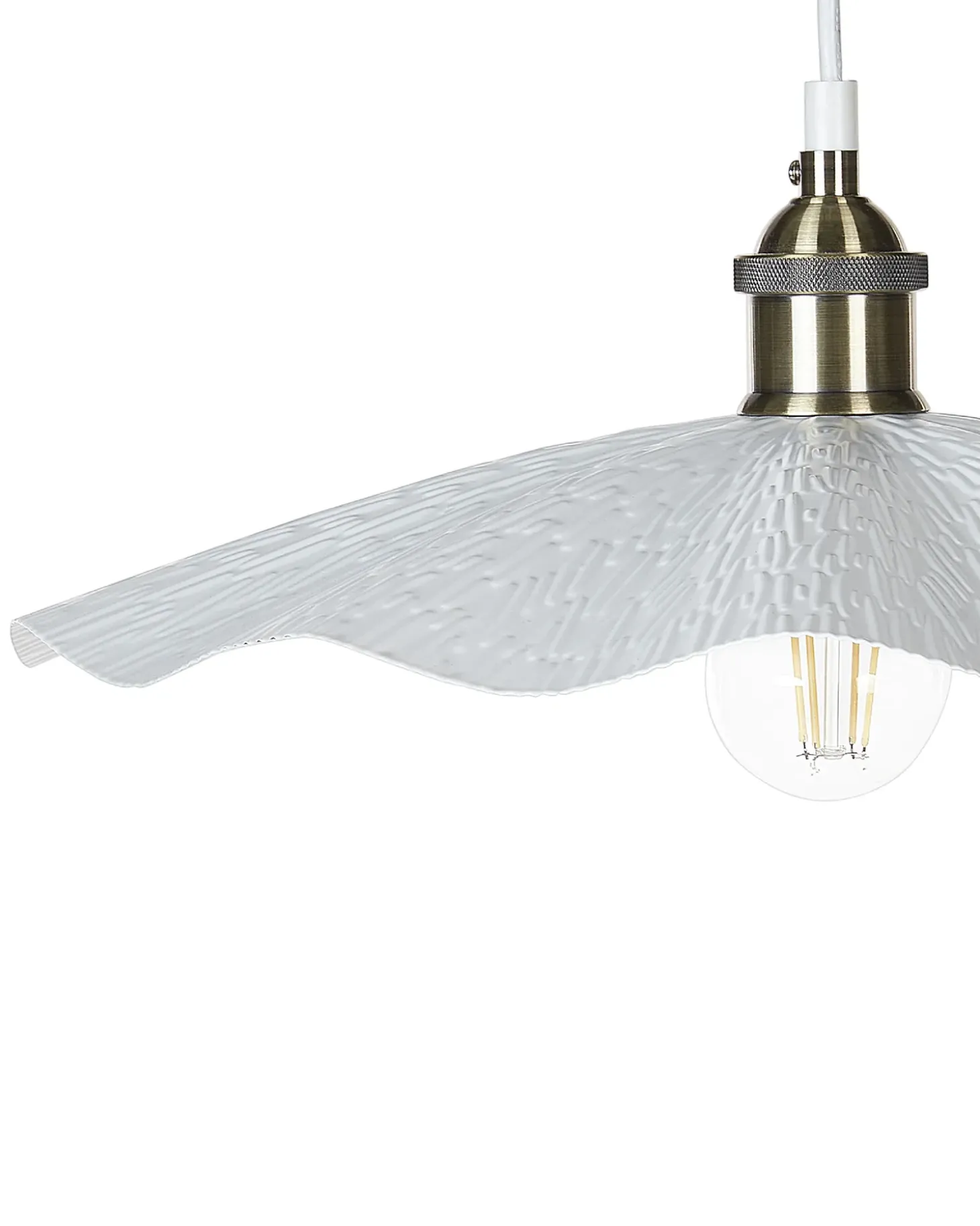 Hot Lampa wisząca PHILS Metal Biały Wszystkie Lampy|Lampy Wiszące