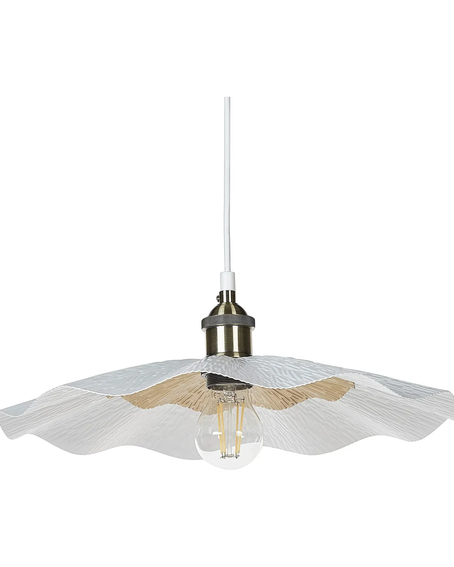 Hot Lampa wisząca PHILS Metal Biały Wszystkie Lampy|Lampy Wiszące