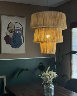 Online Lampa wisząca PREMAT Plecionka Naturalny Wszystkie Lampy|Lampy Wiszące