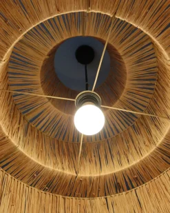 Online Lampa wisząca PREMAT Plecionka Naturalny Wszystkie Lampy|Lampy Wiszące
