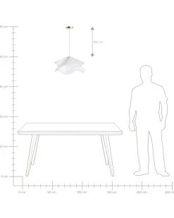 Best Lampa wisząca PUNGWE Biały Wszystkie Lampy|Lampy Wiszące