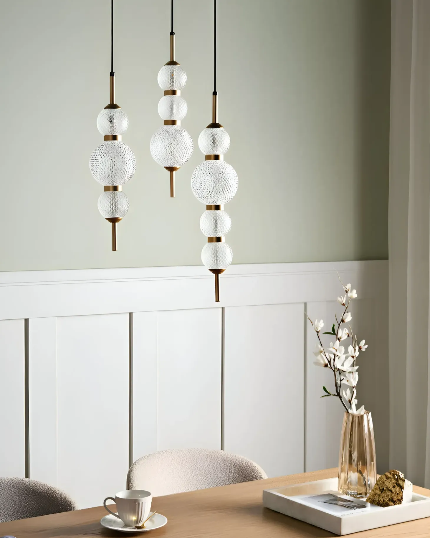 Outlet ARAS LED Szkło Złoty Wszystkie Lampy|Lampy Wiszące