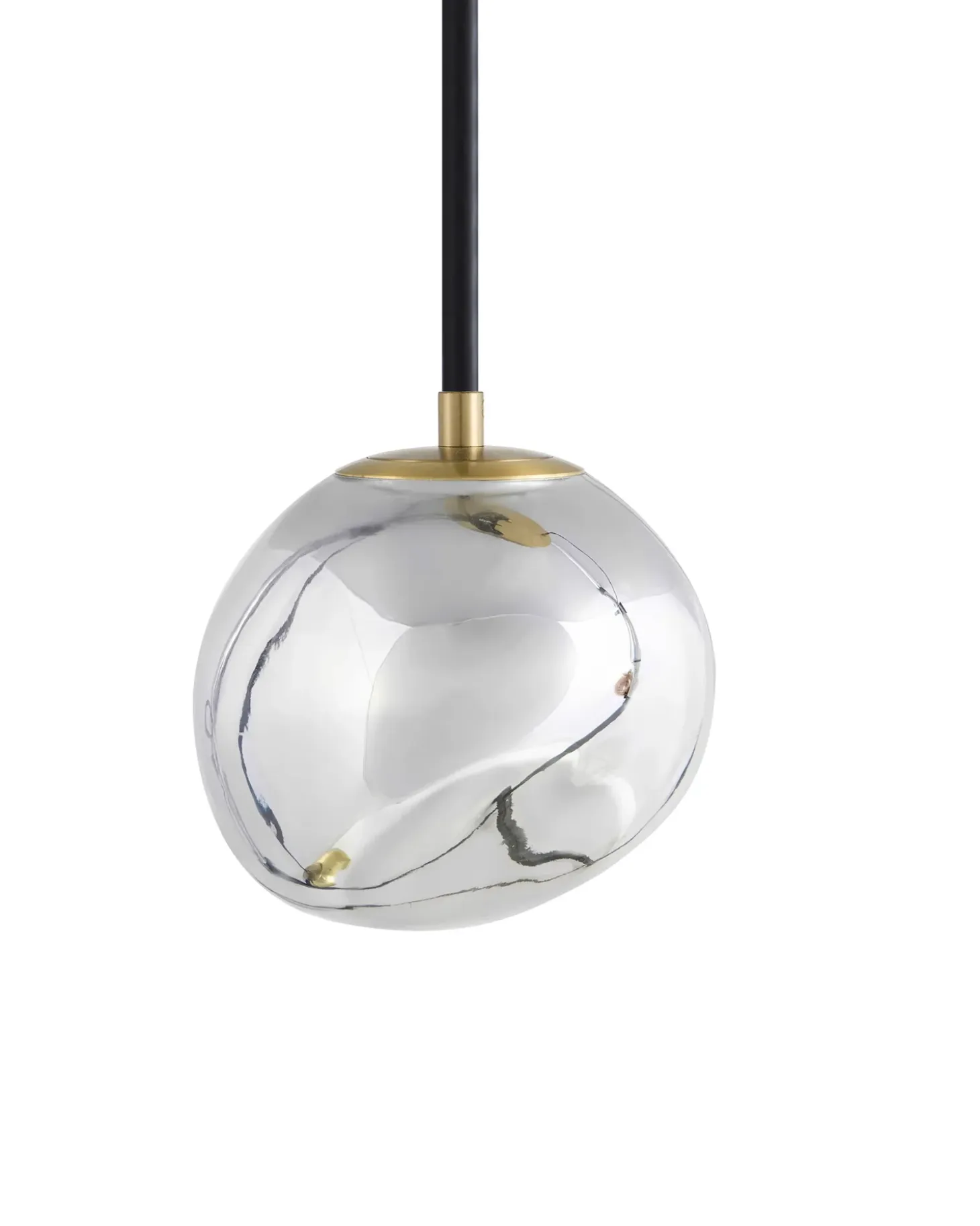 Outlet Lampa wisząca 3-punktowa TSHUAPA Szkło Wszystkie Lampy|Lampy Wiszące
