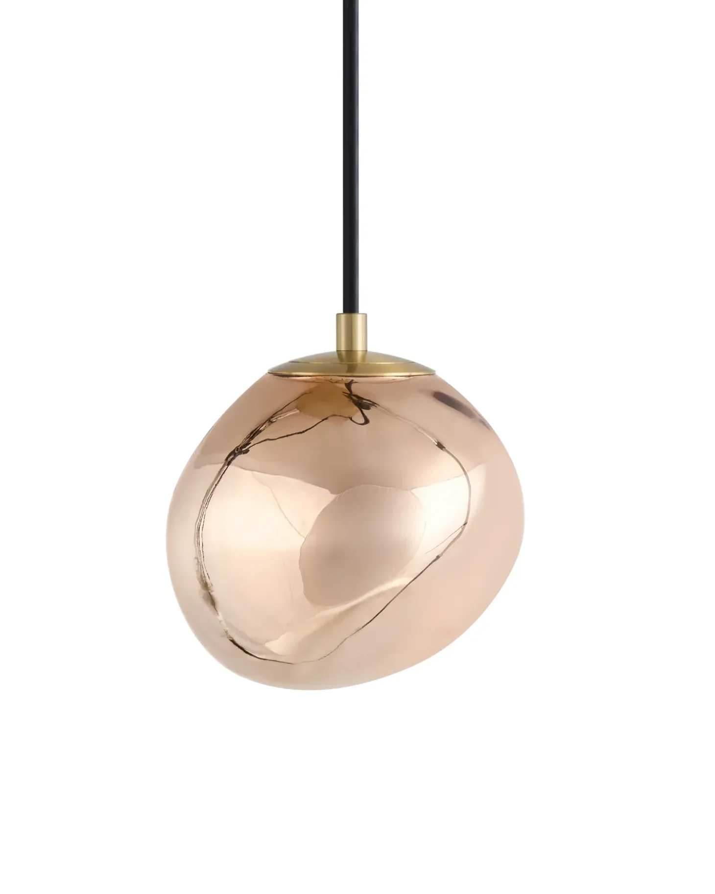 Outlet Lampa wisząca 3-punktowa TSHUAPA Szkło Wszystkie Lampy|Lampy Wiszące