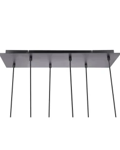Clearance PURIRI Szkło Szary Wszystkie Lampy|Lampy Wiszące