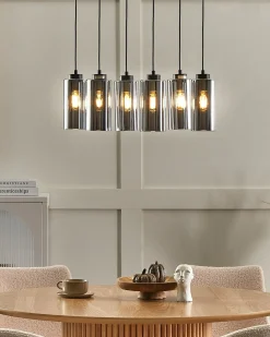 Clearance PURIRI Szkło Szary Wszystkie Lampy|Lampy Wiszące
