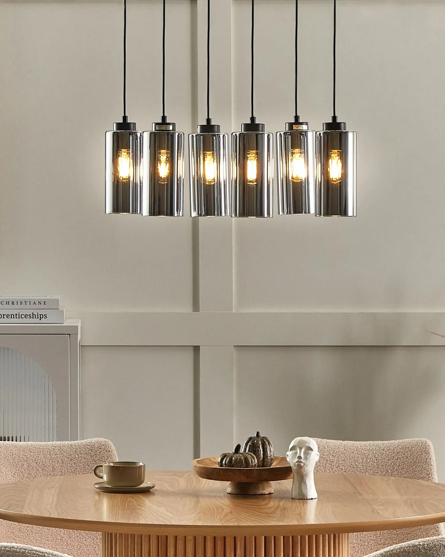 Clearance PURIRI Szkło Szary Wszystkie Lampy|Lampy Wiszące
