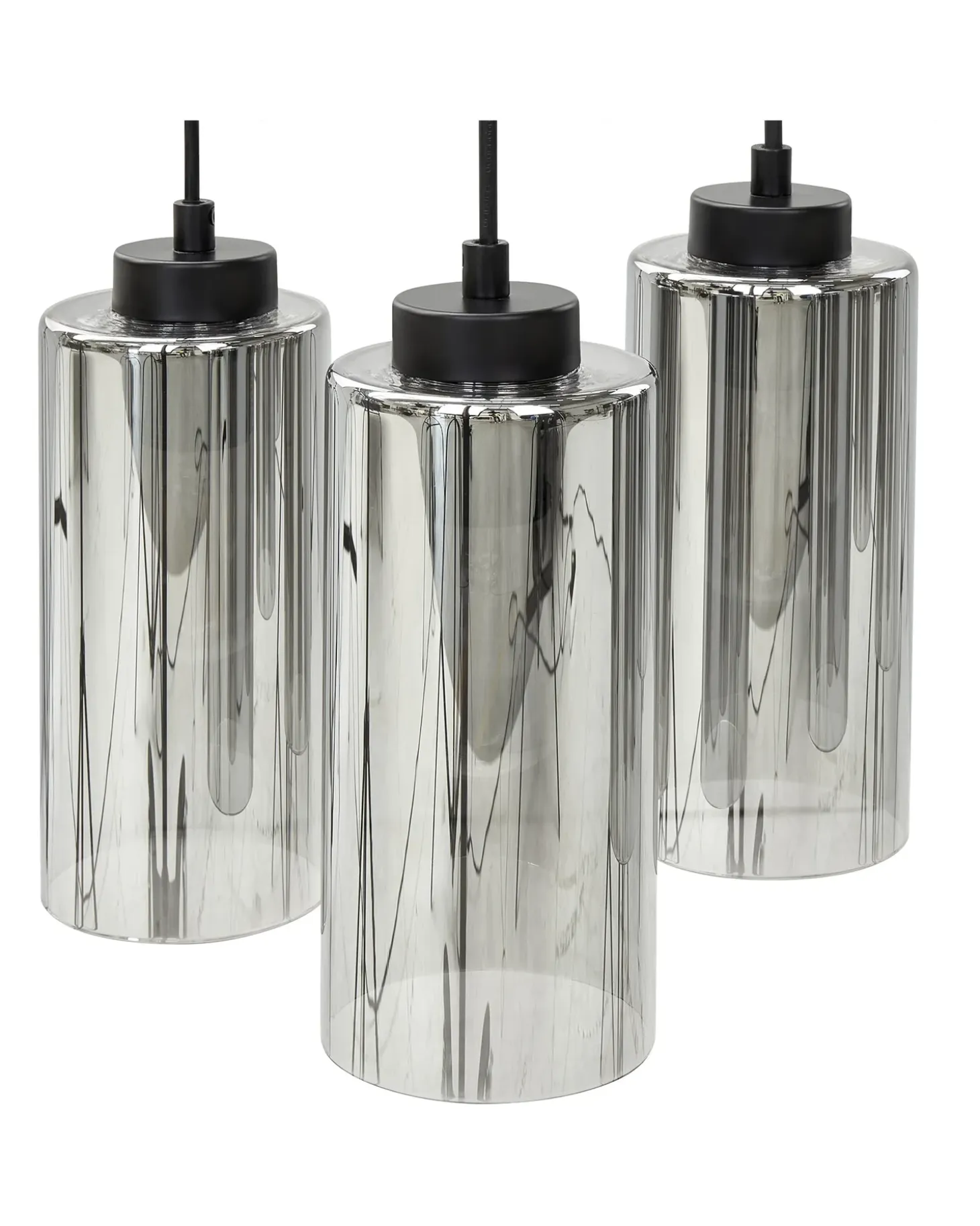 Clearance PURIRI Szkło Szary Wszystkie Lampy|Lampy Wiszące