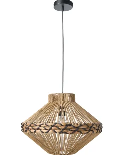 Outlet Lampa wisząca RABACCA Papierowa plecionka Wszystkie Lampy|Lampy Wiszące