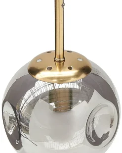 Online Lampa wisząca RALFES Szkło Mosiężny Wszystkie Lampy|Lampy Wiszące