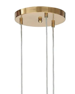 Online Lampa wisząca RALFES Szkło Mosiężny Wszystkie Lampy|Lampy Wiszące