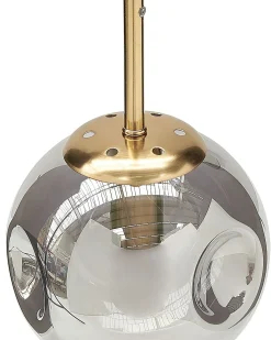 Best Lampa wisząca RALFES Szkło Mosiężny Wszystkie Lampy|Lampy Wiszące