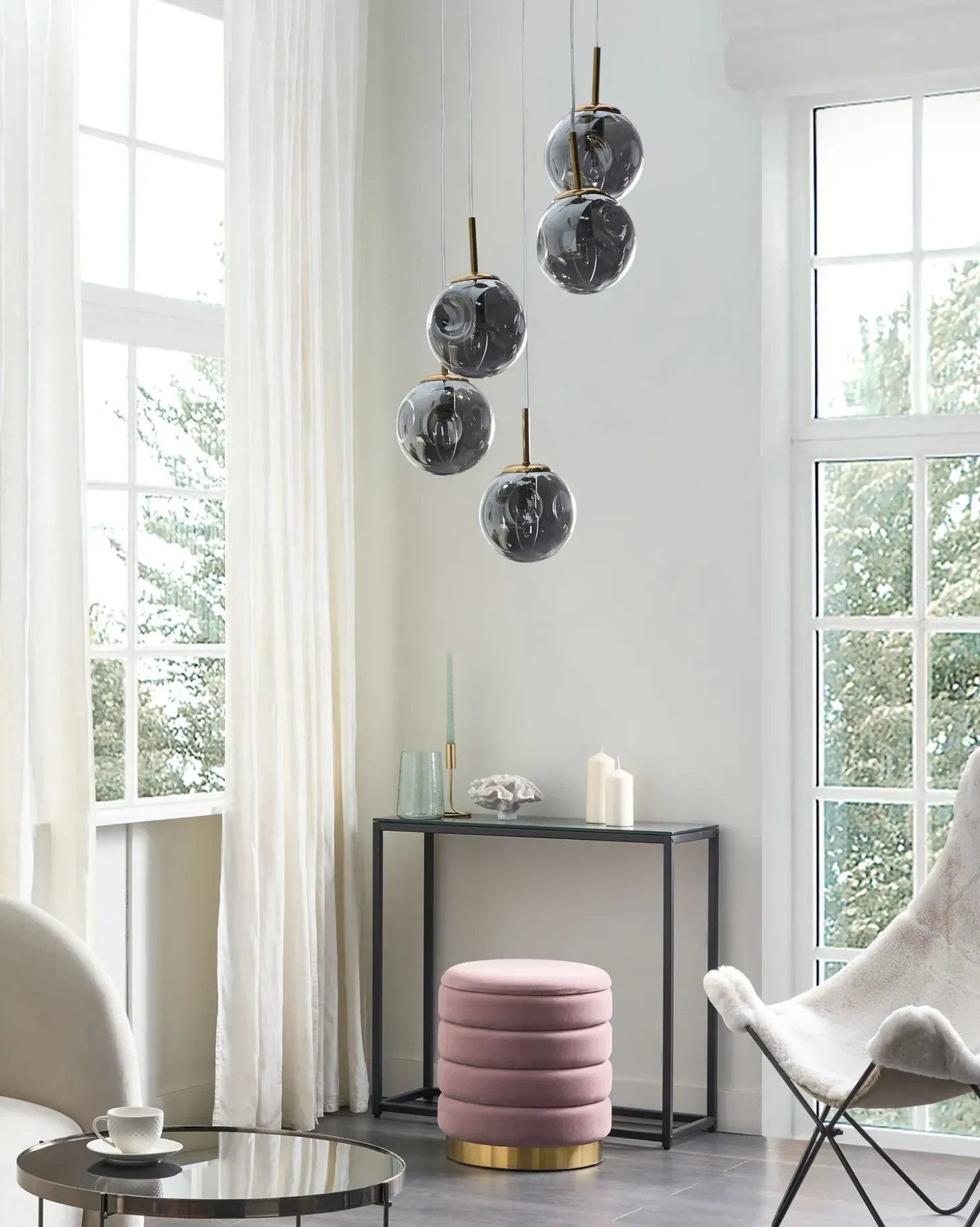 Best Lampa wisząca RALFES Szkło Mosiężny Wszystkie Lampy|Lampy Wiszące