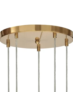 Best Lampa wisząca RALFES Szkło Mosiężny Wszystkie Lampy|Lampy Wiszące
