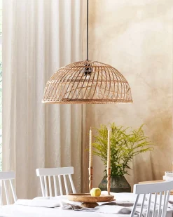 Hot Lampa wisząca RAVINE Rattan Naturalny Wszystkie Lampy|Lampy Wiszące