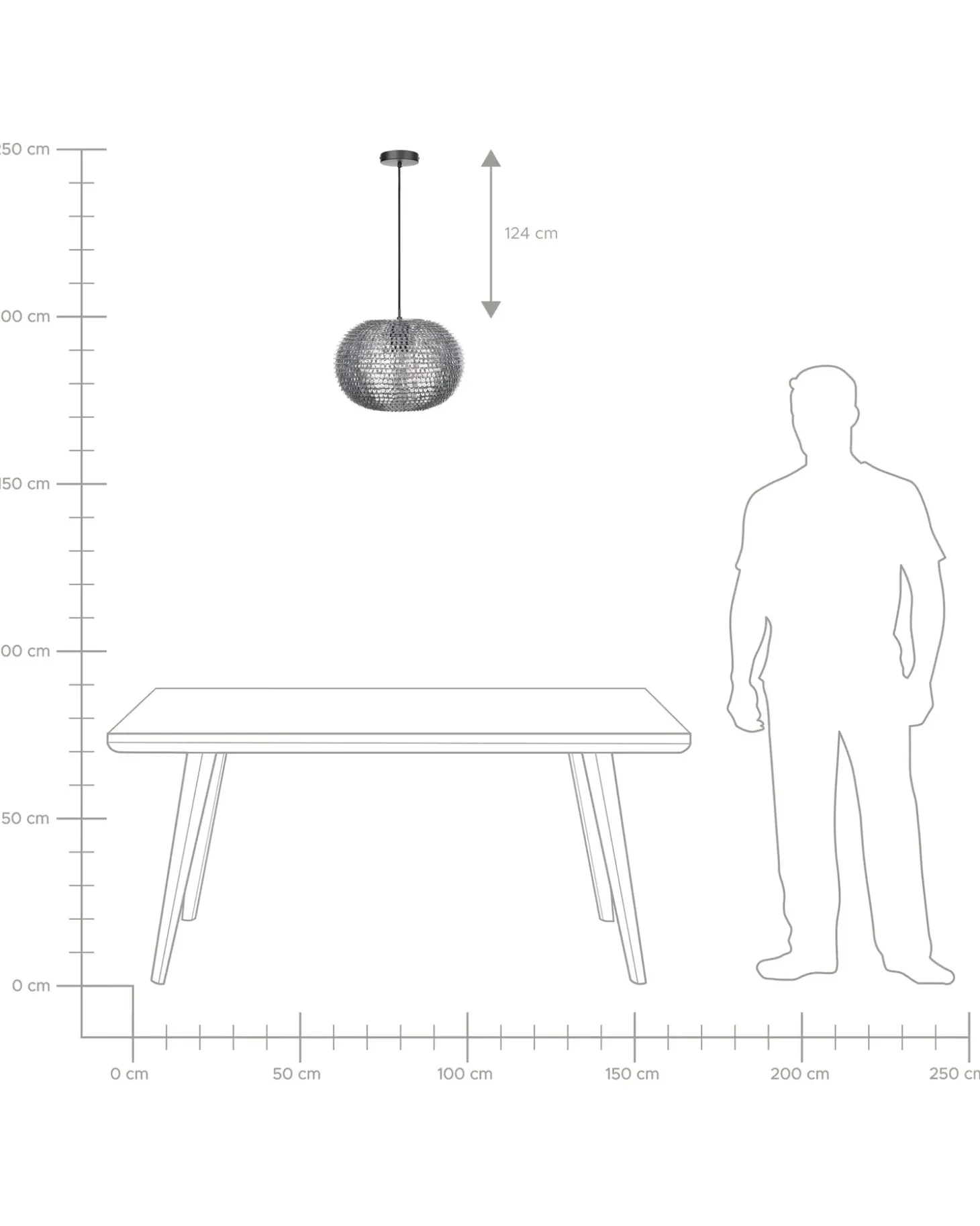Clearance Lampa wisząca REINE Metal Wszystkie Lampy|Lampy Wiszące