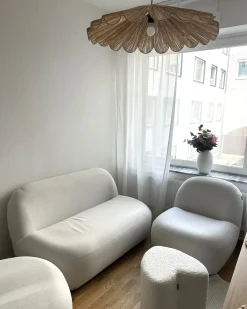 Clearance Lampa wisząca SABOGAL Plecionka Naturalny Wszystkie Lampy|Lampy Wiszące