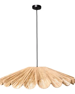 Clearance Lampa wisząca SABOGAL Plecionka Naturalny Wszystkie Lampy|Lampy Wiszące