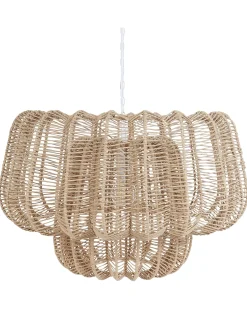 Outlet Lampa wisząca SAISI Papierowa plecionka Wszystkie Lampy|Lampy Wiszące