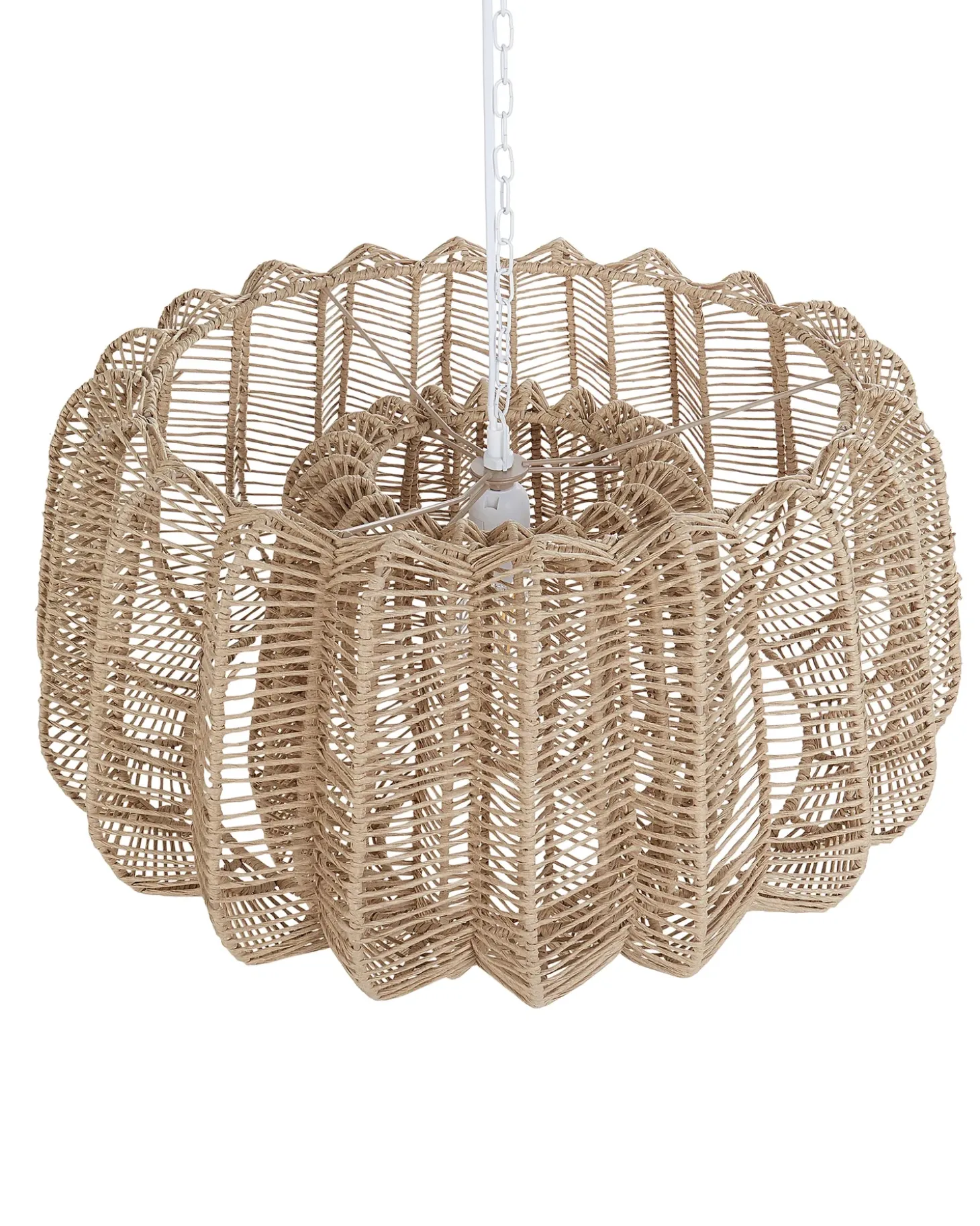 Outlet Lampa wisząca SAISI Papierowa plecionka Wszystkie Lampy|Lampy Wiszące