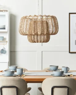 Outlet Lampa wisząca SAISI Papierowa plecionka Wszystkie Lampy|Lampy Wiszące